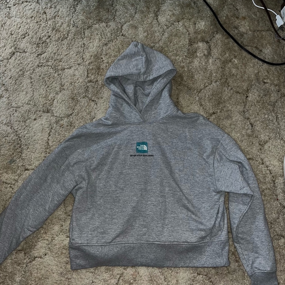 The North Face Gray Hoodie